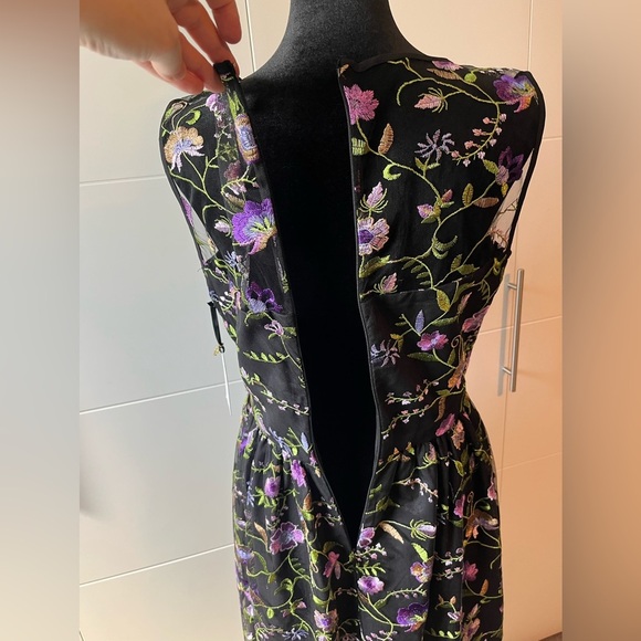 NWT Kensie Embroidered Mesh Cocktail Dress Size 4 - Picture 6 of 16